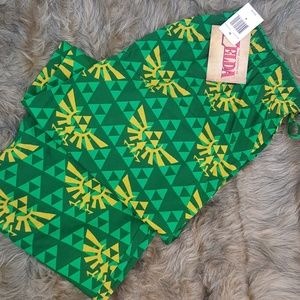 Legend of Zelda Winged Tri Force Sleep Pants